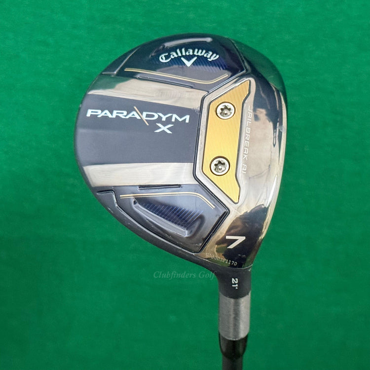 Callaway Paradym X 21° Fairway 7 Wood Ventus Blue FW 5-R Graphite Regular
