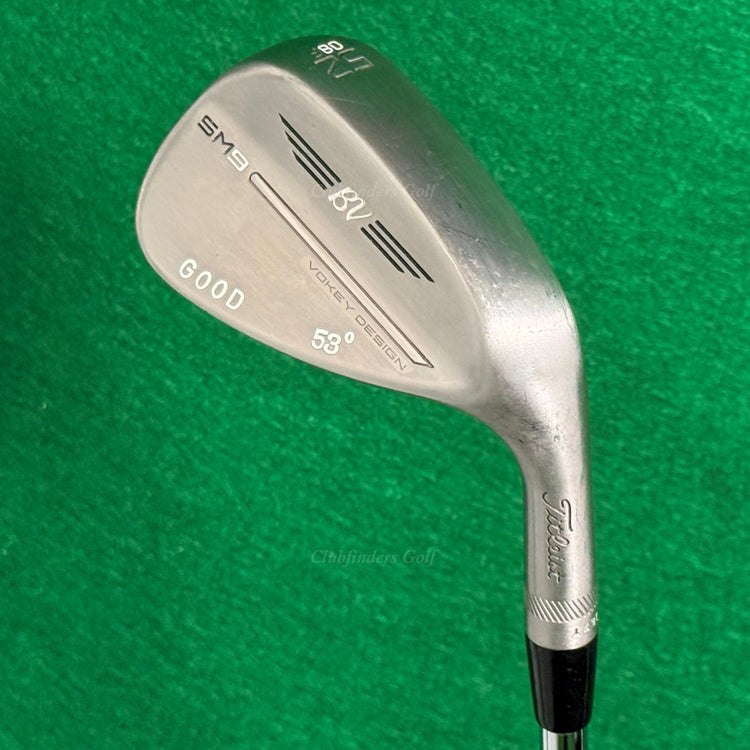 Titleist Vokey SM9 Chrome 52-8F 52° Gap Wedge NS Pro 950GH Steel Stiff