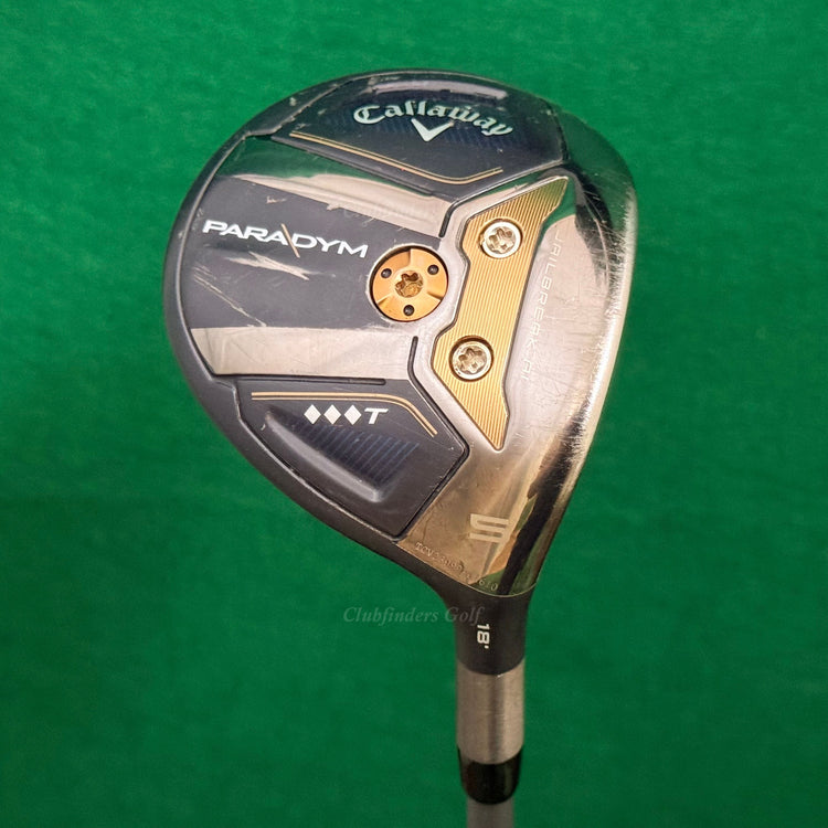 Callaway Paradym Triple Diamond T 18° Fairway Wood 5 Fujikura Pro 62 Extra Stiff