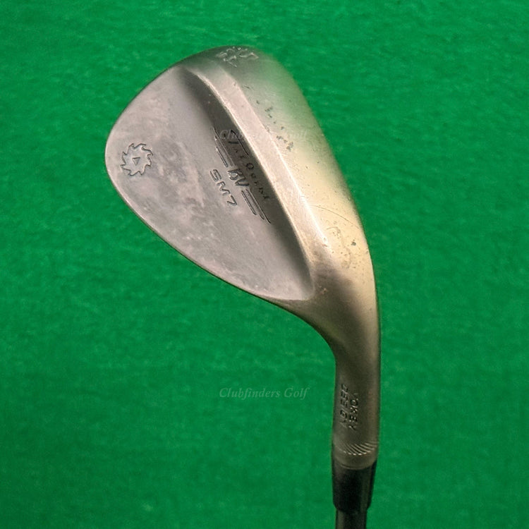 Titleist Vokey SM7 Jet Black 54-10 54° Sand Wedge Stepped Black Steel Wedge Flex