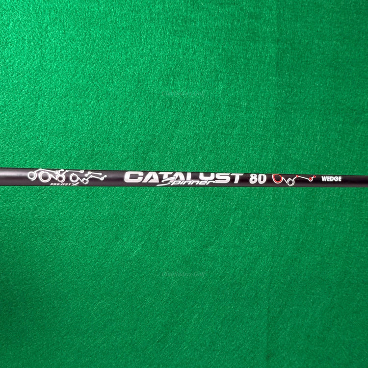 Cleveland CBX Zipcore 60-10 60° Lob Wedge Catalyst Spinner 80 Graph Wedge Flex