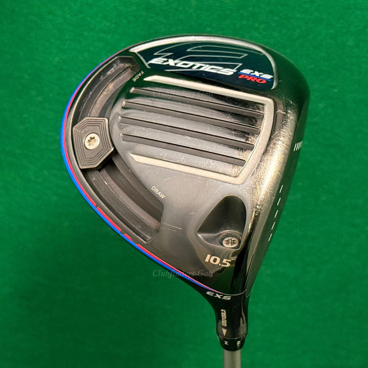 Tour Edge Exotics EXS Pro 10.5° Driver Fujikura Air Speeder 50-R Regular w/ HC