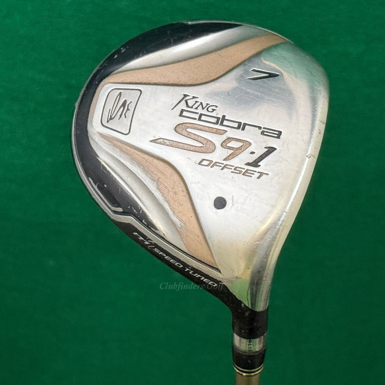King Cobra S9-1 Offset Fairway 7 Wood Graphite Design Tour AD 45 Seniors *Dent*