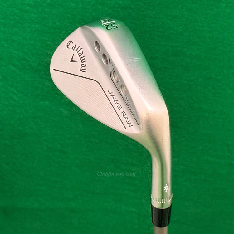 Callaway Jaws Raw Chrome 52-10S 52° Gap Wedge Catalyst Graphite Wedge Flex