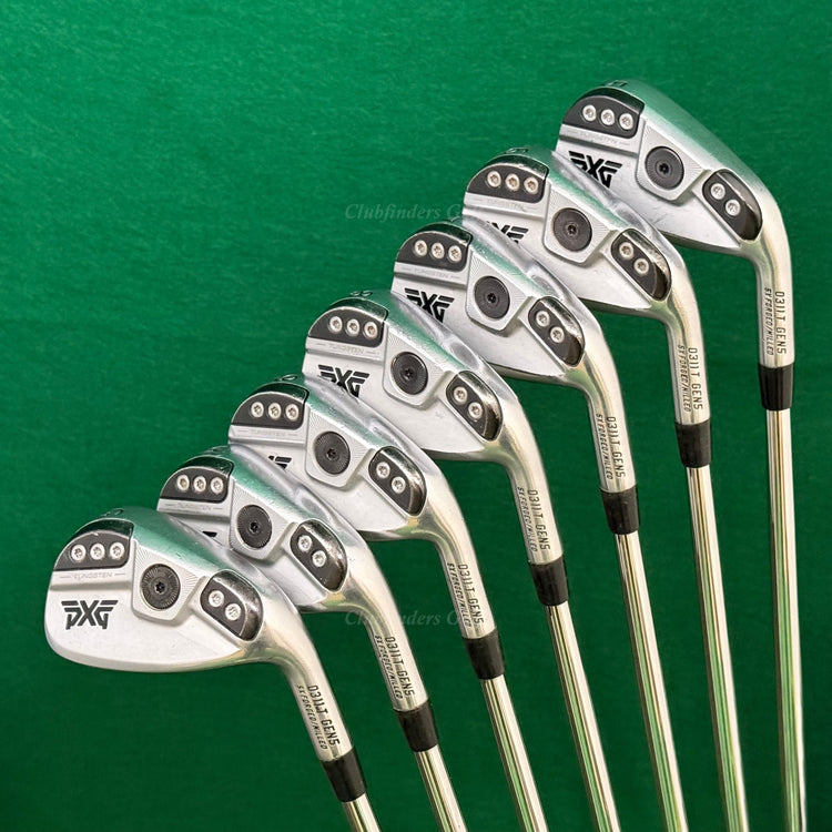 PXG 0311 T GEN5 5X Forged/Milled 5-GW Iron Set Modus 3 Tour 115 Steel Stiff