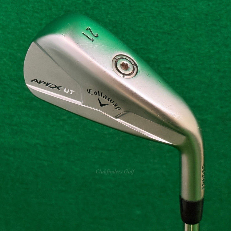 Callaway Apex UT Forged 21° Utility Iron Stepped Steel Stiff Flex