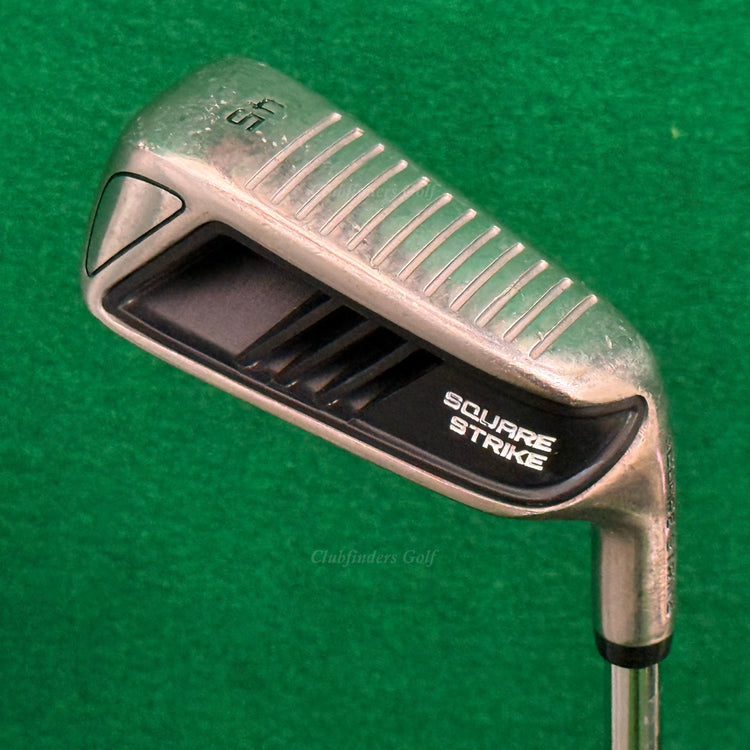 Square Strike Black Insert 45° Chipper Pitching Wedge Stepped Steel Wedge Flex
