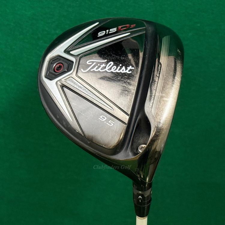 Titleist 915 D3 9.5° Driver Aldila Rogue 110 MSI 60S Graphite Stiff