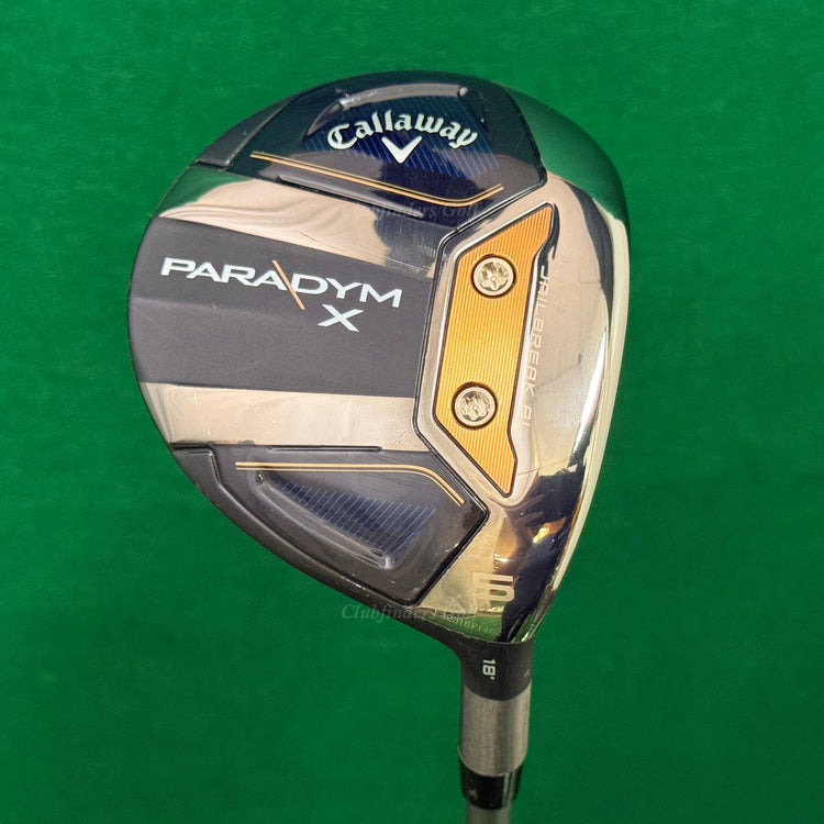 Callaway Paradym X 18° Fairway Wood 5 Fujikura Air Speeder 50-R Graphite Regular