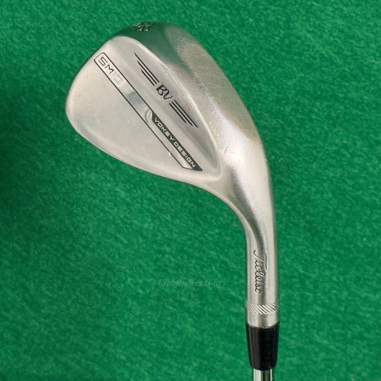 Titleist Vokey SM10 Chrome 58-12D 58° Lob Wedge Vokey Design Steel Wedge Flex
