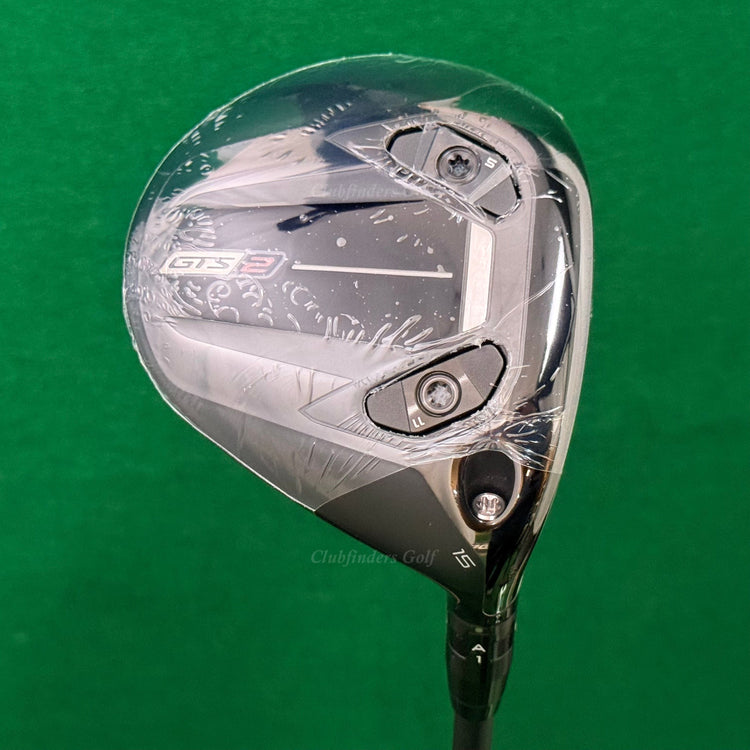 NEW Titleist GTS2 '26 15° Fairway Wood Mitsubishi Tensei 1K Blue 65 Regular w/HC