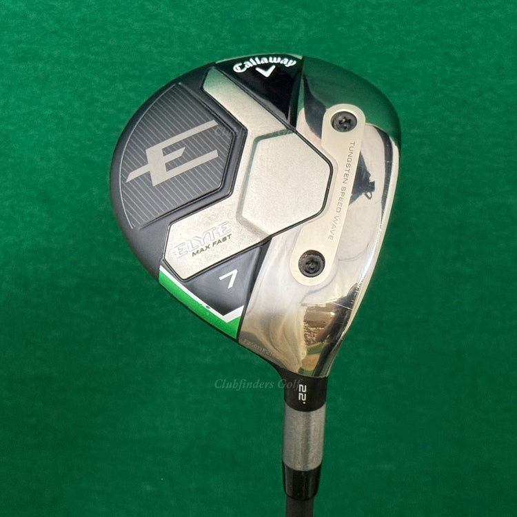 Callaway ELYTE Max Fast 22° Fairway 7 Wood Vanquish 4-R2 Graphite Seniors w/HC