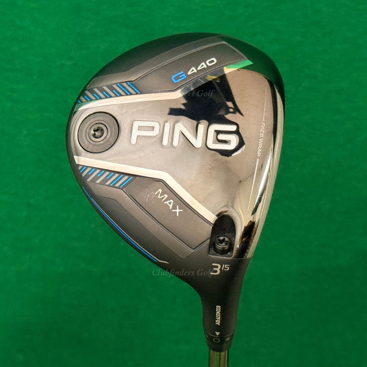 Ping G440 MAX 15° Fairway 3 Wood Ping Tour 2.0 Chrome 65/R Graphite Regular w/HC