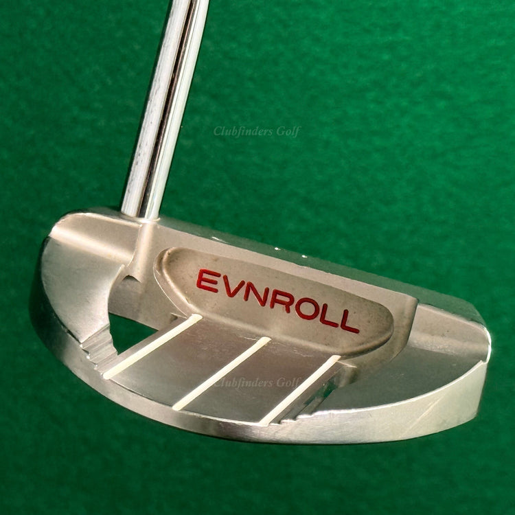 Guerin Rife EVNROLL 355G Model ER7 35" Single-Bend Mallet Putter Golf Club