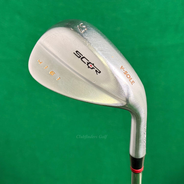 SCOR V-Sole 4161 Form Forged 57° SW Sand Wedge KBS Genius 12 Steel Firm *READ*