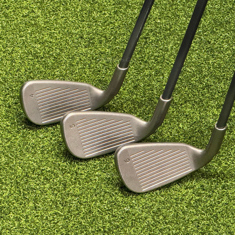 Ping G2 Silver Dot 4-UW Iron Set Ping TFC 100 Tip Flex Control Graphite Regular