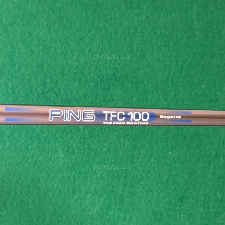 Ping G2 Silver Dot 4-UW Iron Set Ping TFC 100 Tip Flex Control Graphite Regular