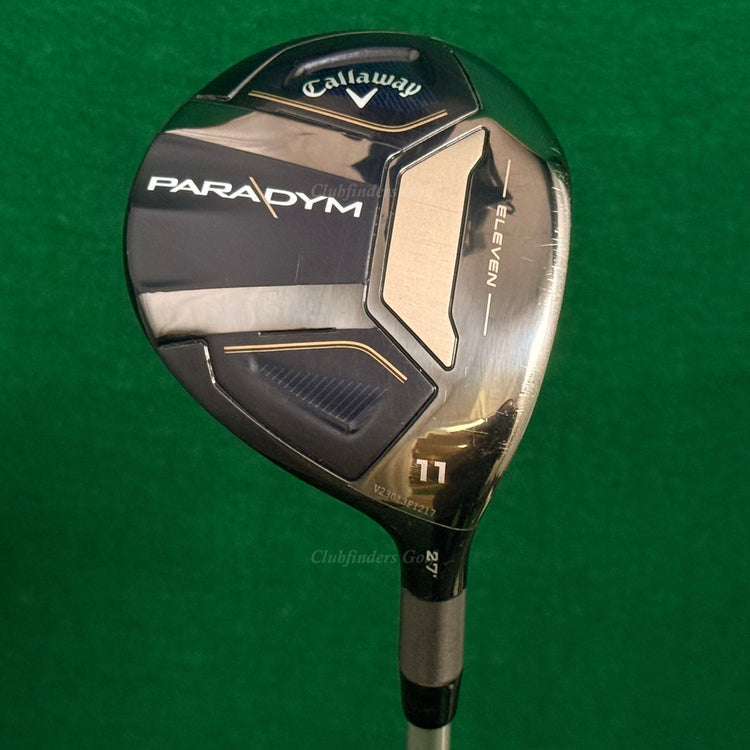 Callaway Paradym 27° Fairway 11 Wood Aldila Ascent 40-A Graphite Seniors w/HC