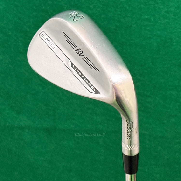 Titleist Vokey SM10 Chrome 52-8F 52° Gap Wedge Vokey Design Steel Wedge Flex