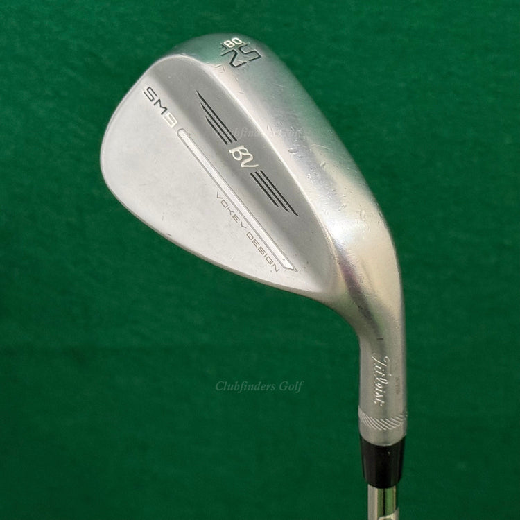Titleist Vokey SM9 Chrome 52-8F 52° Gap Wedge DG Spinner TI Steel Wedge Flex