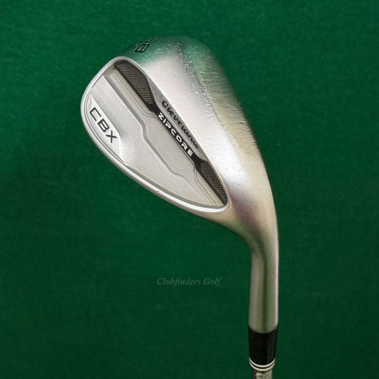 Cleveland CBX Zipcore Chrome 58-10 58° Lob Wedge DG 115 Spinner TI Wedge Flex