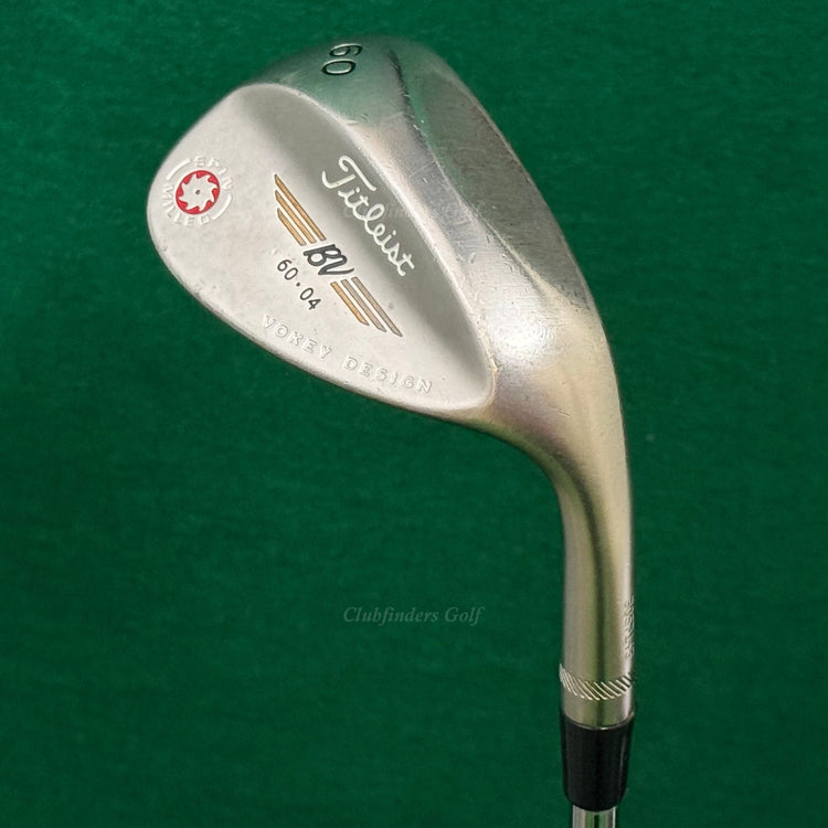 Titleist Vokey Spin Milled 2009 Nickel 60-4 60° Lob Wedge Rifle 6.5 Extra Stiff