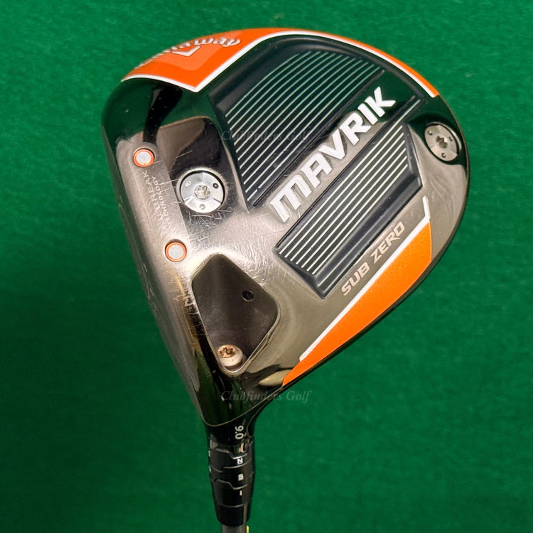LH Callaway Mavrik Sub Zero 9° Driver Project X HZRDUS T800 55g 6.0 Stiff