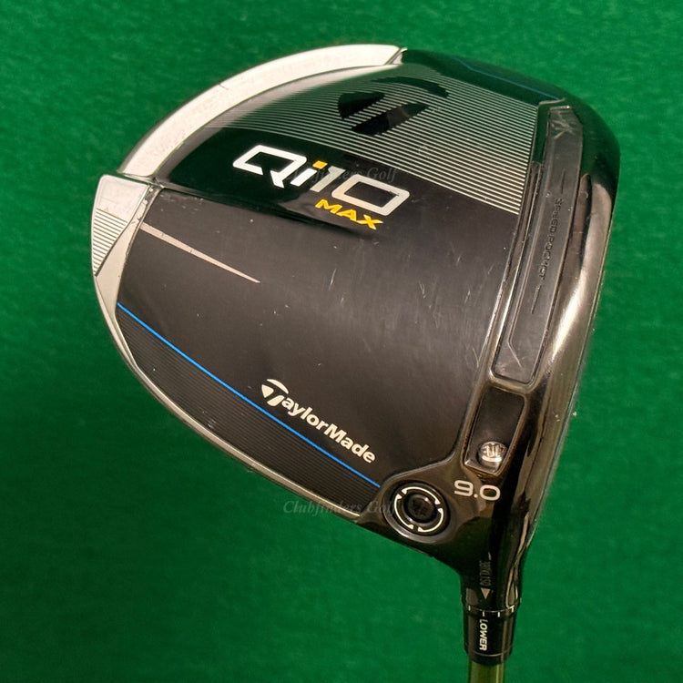 TaylorMade Qi10 Max 9° Driver Aldila NV Green 65-S NXT GEN MLT Graphite Stiff