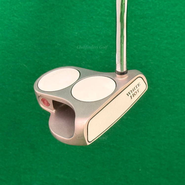 Odyssey White Hot 2-Ball 35" Double-Bend Mallet Putter Golf Club