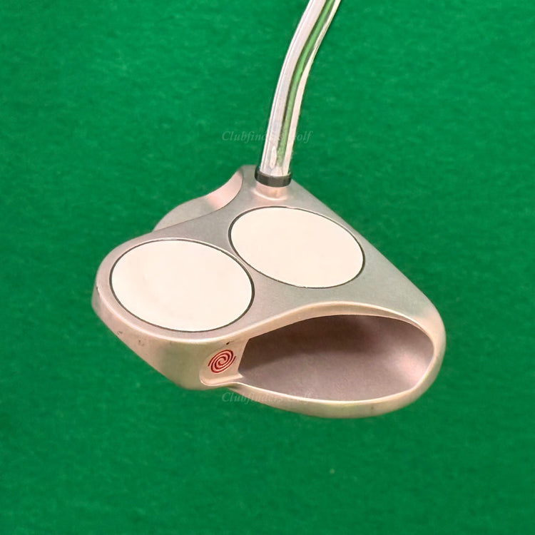 Odyssey White Hot 2-Ball 35" Double-Bend Mallet Putter Golf Club