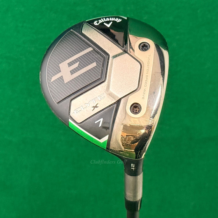 Callaway ELYTE X 21° Fairway 7 Wood Project X Cypher Fifty 6.0 Graphite Stiff