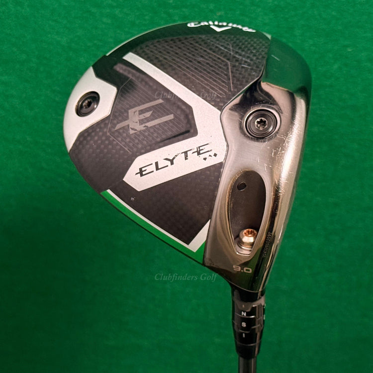 Callaway ELYTE Triple Diamond 9° Driver UST Mamiya LINQ 6F5 Extra Stiff w/ HC