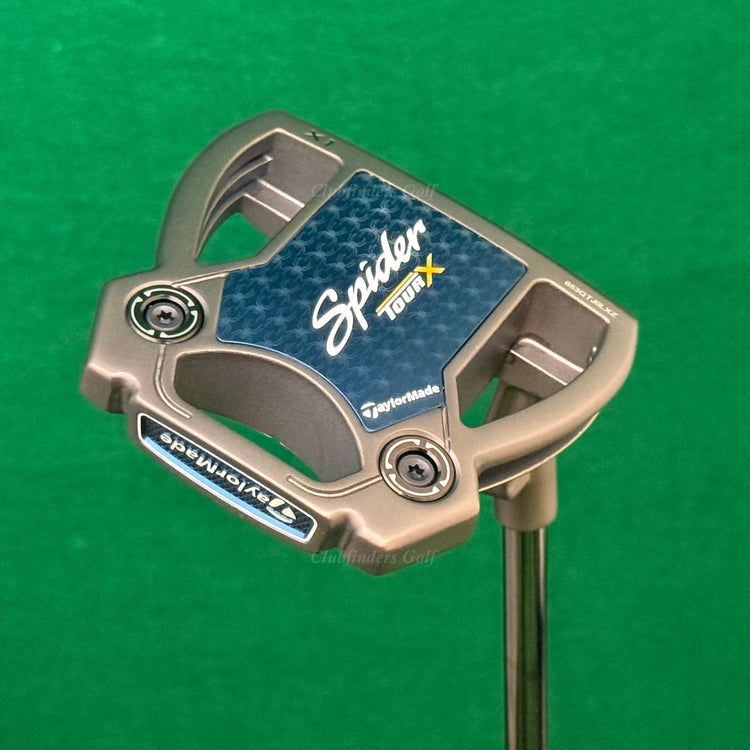 TaylorMade Spider Tour X X1 34" L-Neck Putter KBS w/ Super Stroke & HC