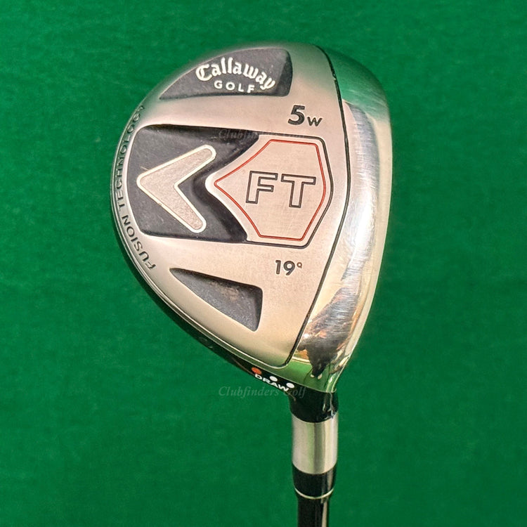 Callaway FT Draw 19° Fairway 5 Wood Fujikura E Fit-On 160 Graphite Regular