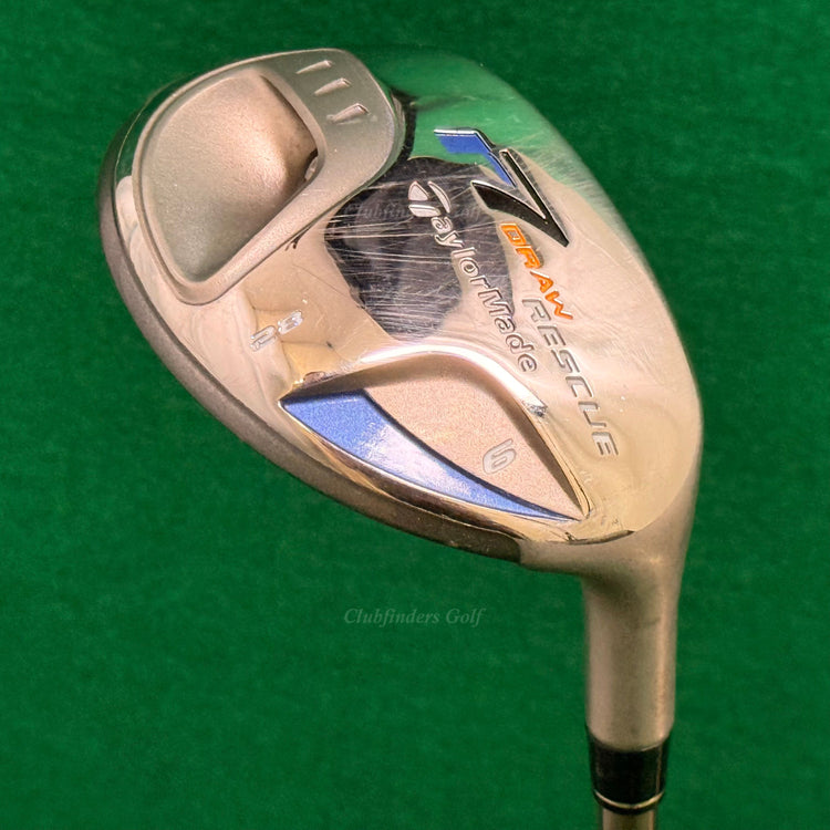 Lady TaylorMade r7 Draw Rescue 28° 6 Hybrid R7 REAX 45-L Graphite Ladies