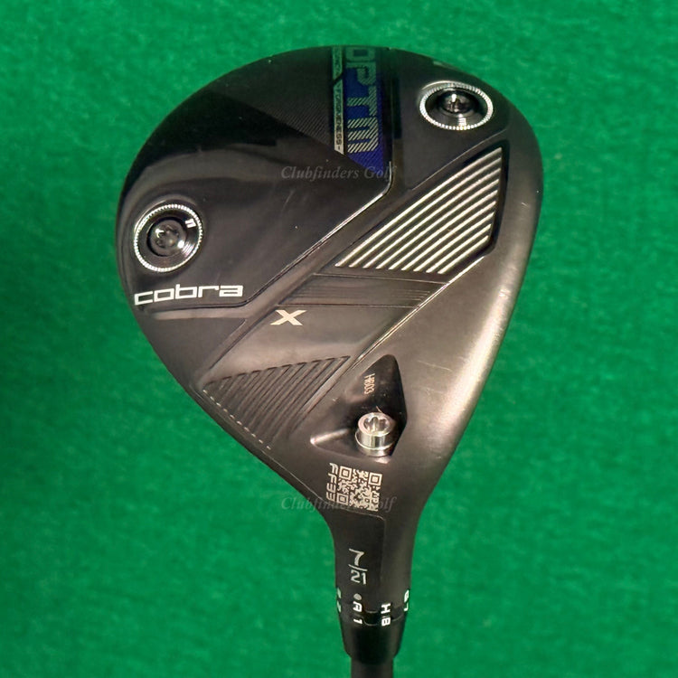 Cobra 2026 OPTM X 21° Fairway Wood 7 Project X Cypher Forty 5.5 Regular w/ HC