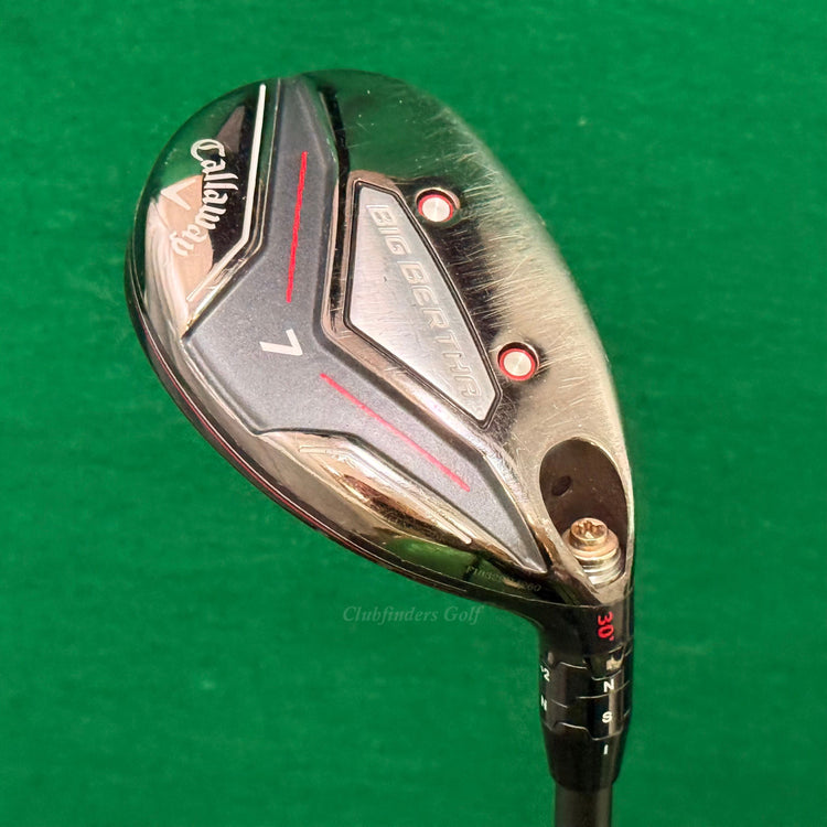 Callaway Big Bertha 2019 30° 7 Hybrid KBS Tour Hybrid Prototype 95-S Stiff