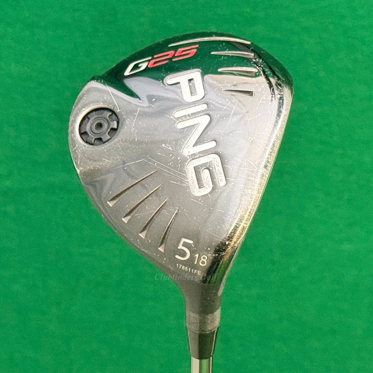 Ping G25 18° Fairway Wood 5 Ping Tour 65 Graphite Stiff