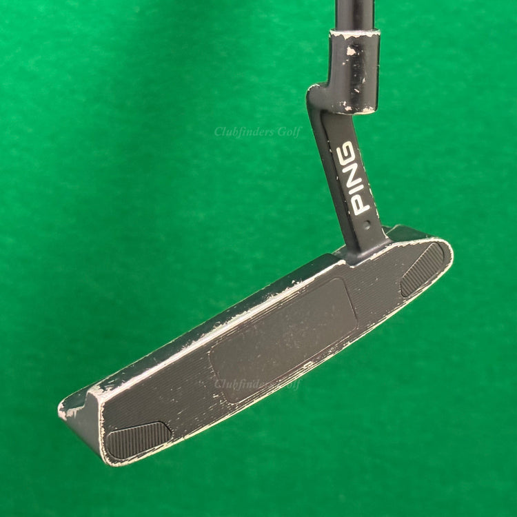 Ping 2023 Anser 2D GunMetal Black Dot 33" L-Neck Blade Putter