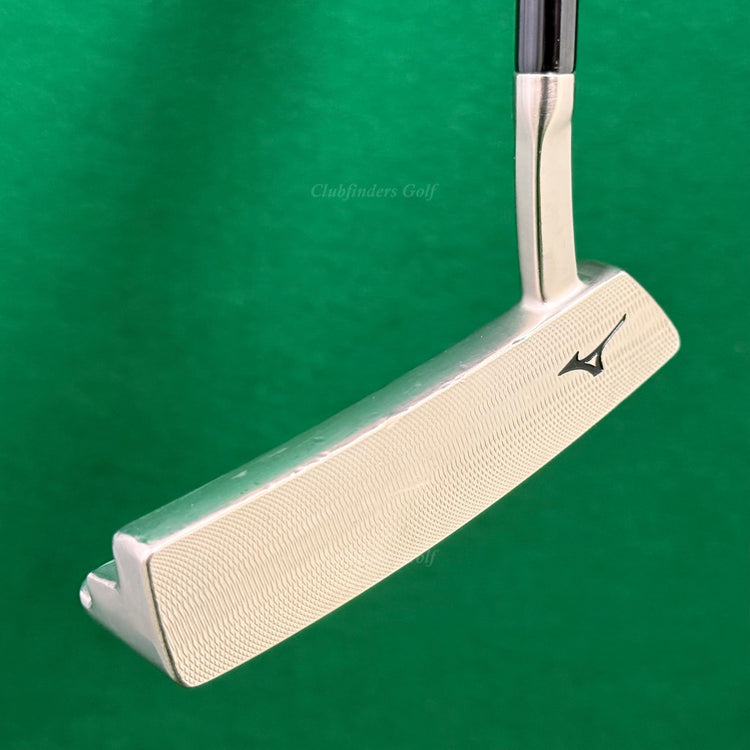 Mizuno M-Craft OMOI 01 White Satin 34.5" Slant-Neck Blade Putter