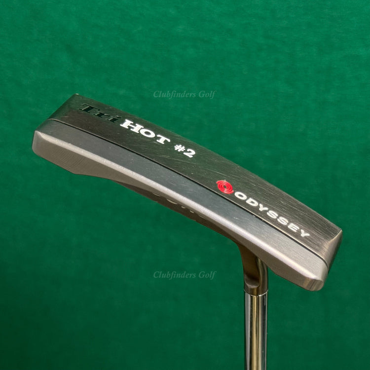Odyssey Tri Hot #2 34.25" Flow-Neck Blade Putter w/ Super Stroke