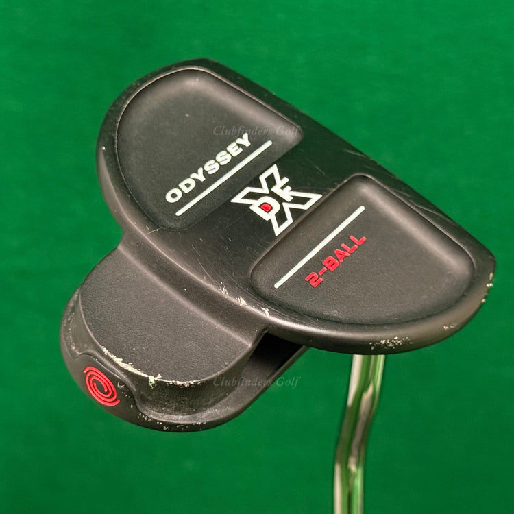 Odyssey DFX 2-Ball Black 34.5" Double-Bend Mallet Putter