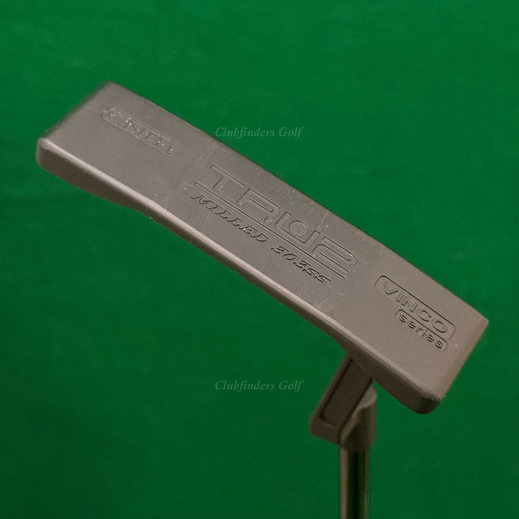 TRU2 Vinco Series CNB1 Black Milled 303ss Forged 35" Putter Golf Club w/ HC