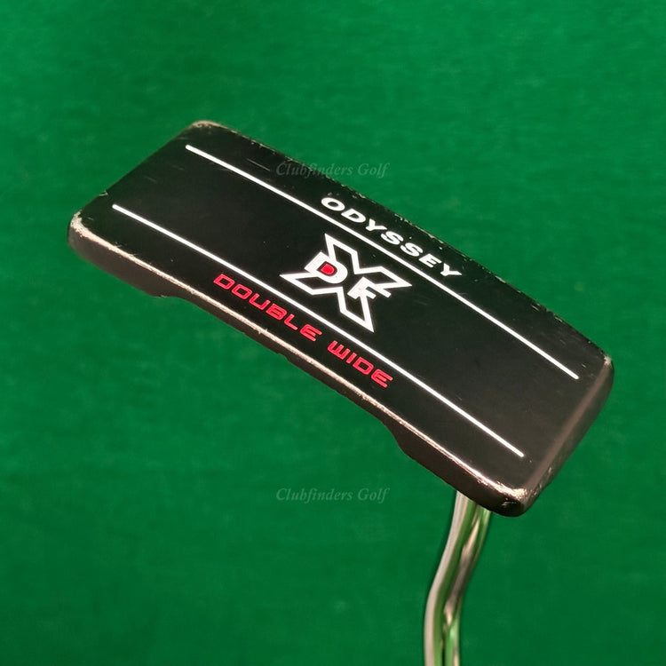 Odyssey DFX Double Wide 35" Double-Bend Blade Putter w/SuperStroke & HC