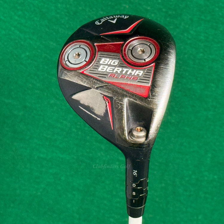 Callaway Big Bertha Alpha 815 16° Fairway Wood Speeder 665 Stiff