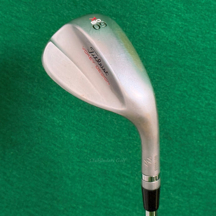 Titleist Vokey WedgeWorks Chrome 60-6K 60° Lob Wedge Vokey SM6 Steel Wedge