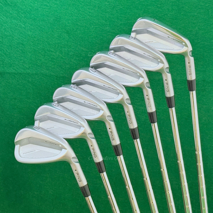 Ping Blueprint S Forged Black Dot 4-PW Iron Set Modus3 Tour 130 Steel ExStiff