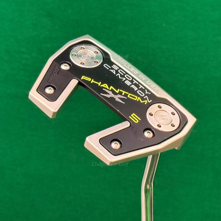 Scotty Cameron 2021 Phantom X 5 34.25" Single-Bend Mallet Putter w/Super Stroke