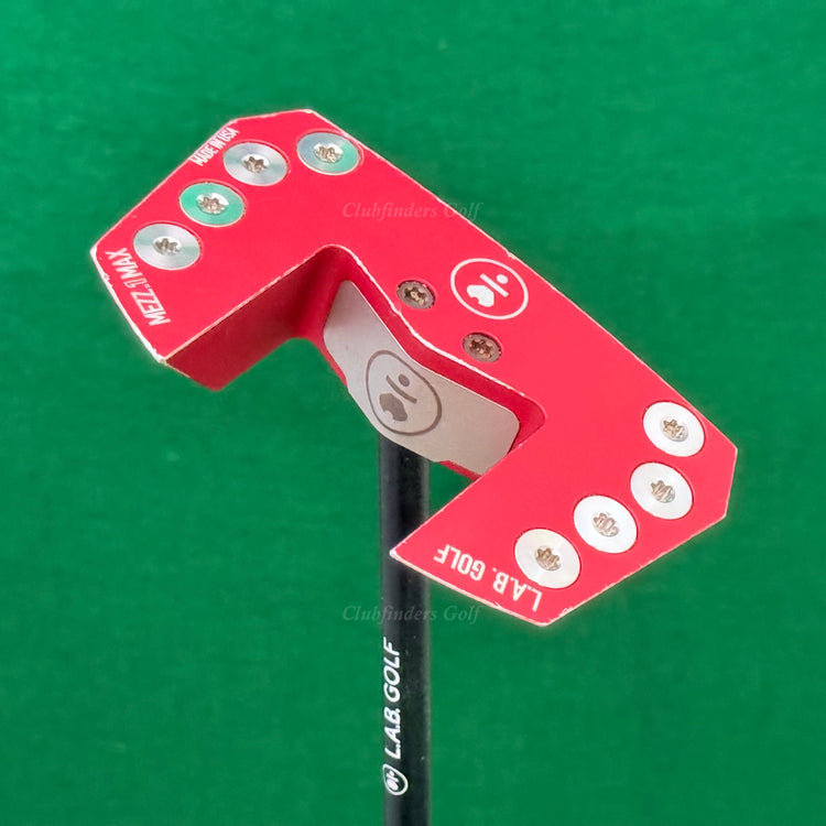 LAB Golf Mezz.1 MAX Custom Red 35" Putter Golf Club w/ ACCRA X Black w/ HC