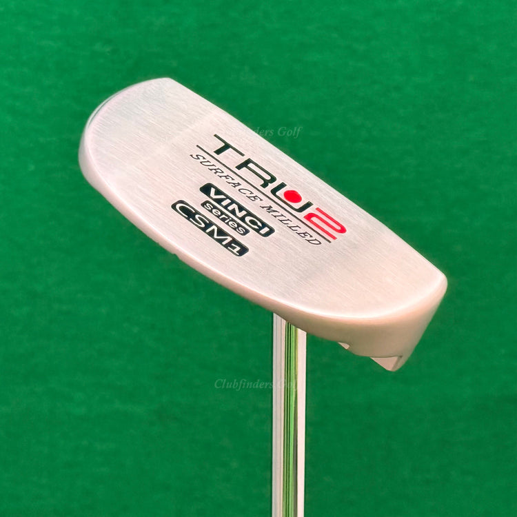 TRU2 Vinco Series CSM1 Milled 303ss Forged 35" Center-Shaft Putter w/ HC